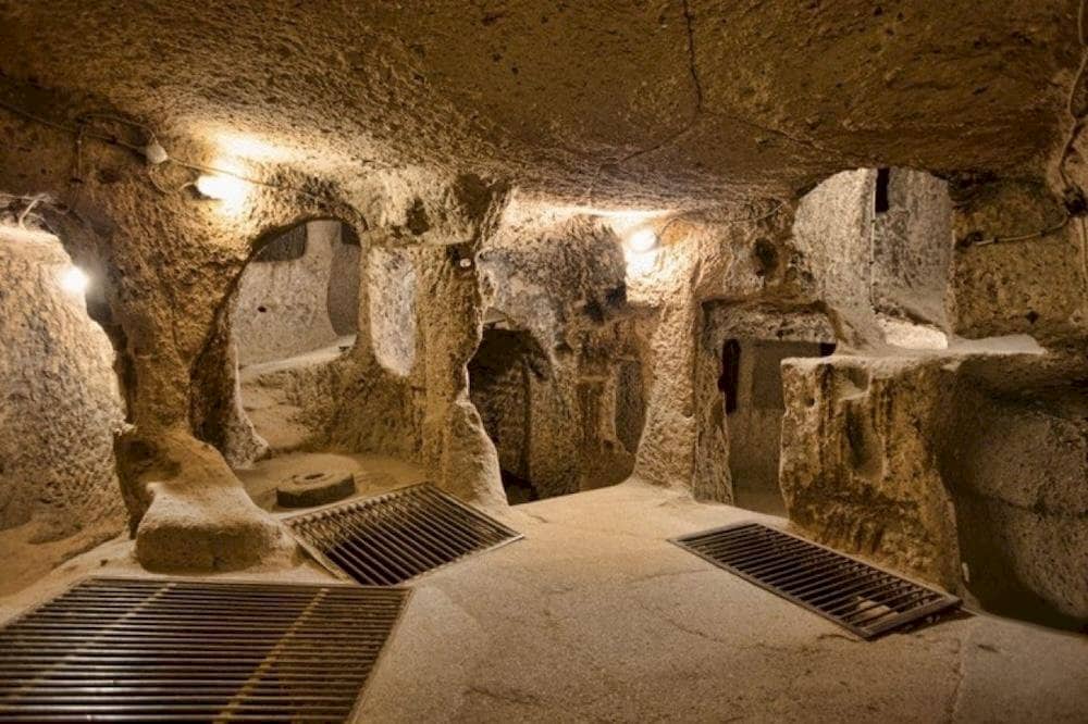 The Cu Chi Tunnels were built as underground shelters